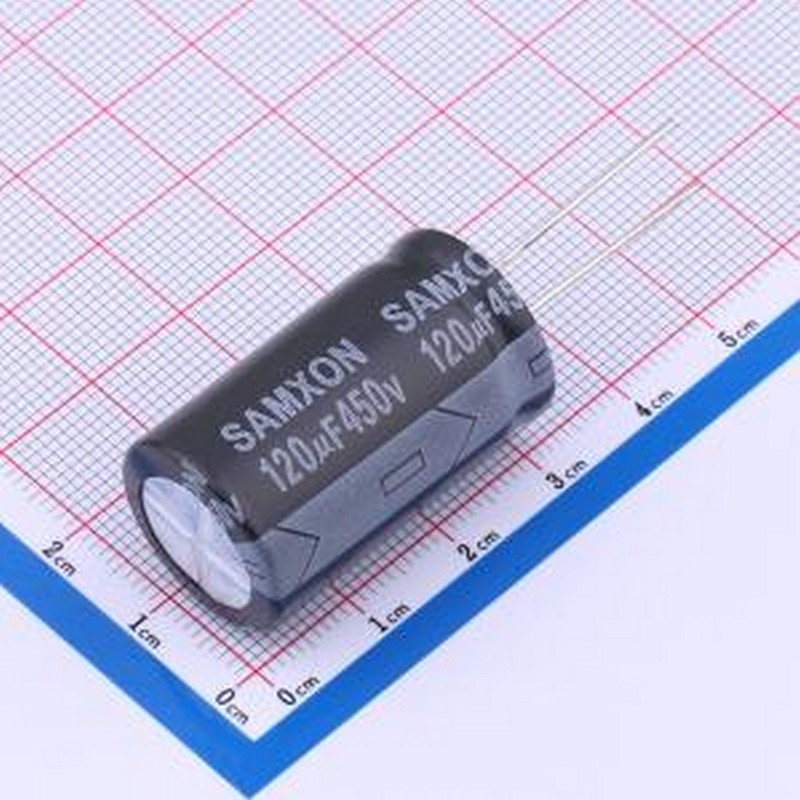 ERT127M2WL30RR 直插铝电解电容 120uF ±20% 450V 插件,D18xL30m