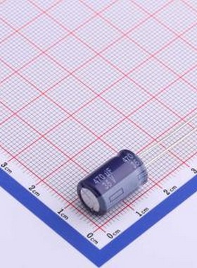 ECA1VM471 直插铝电解电容 470uF ±20% 35V 插件,D10xL16mm