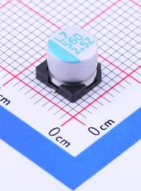 OVZ561M0ETR-0606 固态电容 560uF ±20% 2.5V SMD,D6.3xL5.9mm