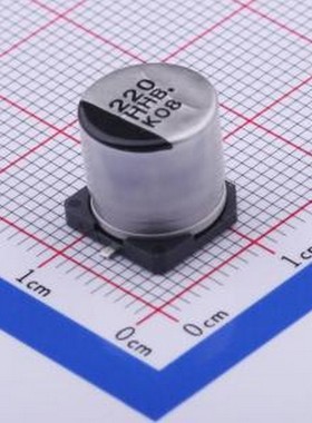 EEEHBH221UAP 贴片型铝电解电容 220uF ±20% 50V SMD,D10xL10.2m