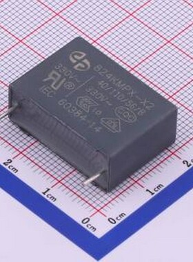 GX4228 安规电容 等级:X2 820nF ±10% 330V 插件