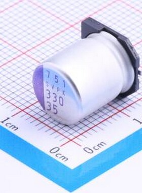 35SVPK330M 固态电容 330uF ±20% 35V SMD,D10xL12.6mm