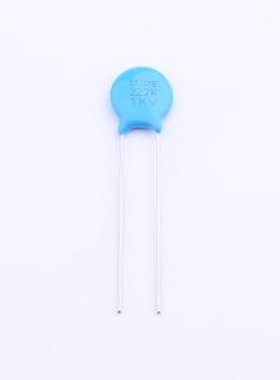 N09B1B222KN0B0S0N0 直插瓷片电容 2.2nF ±10% 1kV 插件,P=5mm