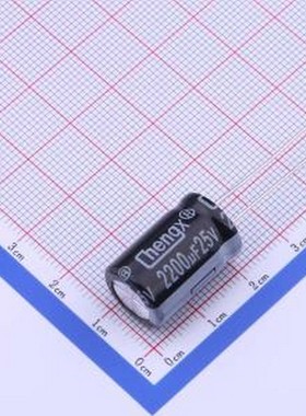 KM228M025J20RR0VH2FP0 直插铝电解电容 2200uF ±20% 25V 插件,D