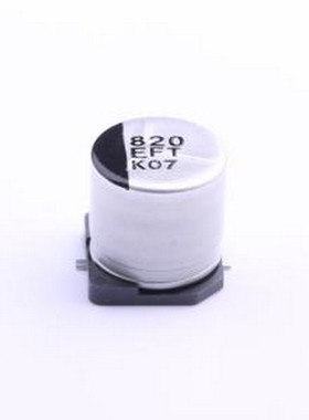 EEEFT1E821AP 贴片型铝电解电容 820uF ±20% 25V SMD,D10xL10.2m