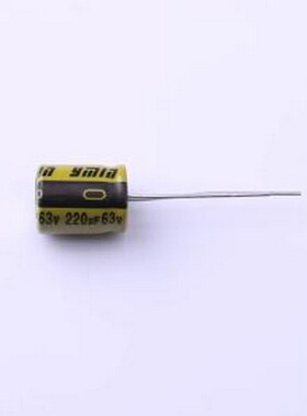 LKME1251J221MF 直插铝电解电容 220uF ±20% 63V 插件,D10xL12.5