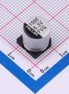 EFVG6R3ADA102M10B0 贴片型铝电解电容 1000uF ±20% 6.3V SMD,D1