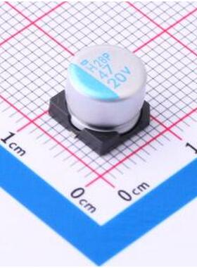 APXH200ARA470MH70G 固态电容 47uF ±20% 20V SMD,D8xL6.7mm
