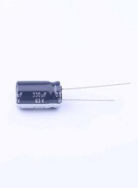 EEUEB1J331 直插铝电解电容 330uF ±20% 63V 插件,D12.5xL20mm