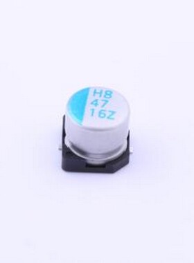 OVZ470M1CTR-0606 固态电容 47uF ±20% 16V SMD,D6.3xL5.9mm