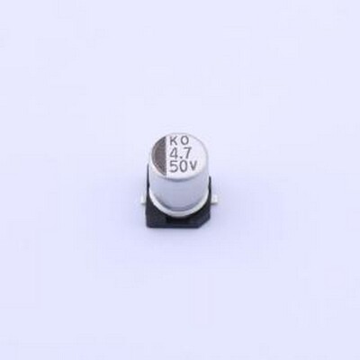 CK050M4R7C5APKKKV00R 贴片型铝电解电容 4.7uF ±20% 50V SMD,D4