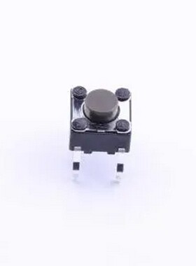 SKHHAMA010 6*6*5mm 直插 轻触开关 插件-4P,6x6mm 轻触开关
