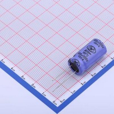 ECE2DM101K25OTPO 直插铝电解电容 100uF ±20% 200V 插件,D13xL2