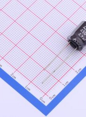 NFA 450V4.7 M 10*12.5 直插铝电解电容 4.7uF ±20% 450V 插件,D