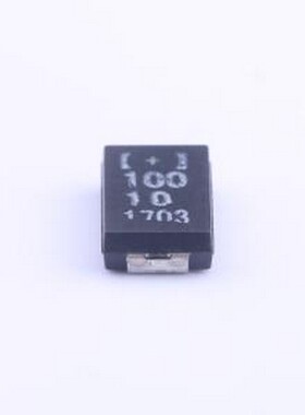 SA11AM101A19R15XXX 固态电容 100uF ±20% 10V SMD,4.3x7.3mm