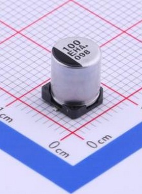 EEEHAE101XAP 贴片型铝电解电容 100uF ±20% 25V SMD,D6.3xL7.7m