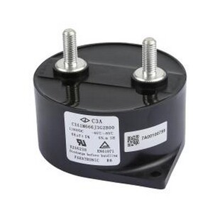 C3A1M666J3G2B00 聚丙烯膜电容(CBB) 66uF ±5% 1.1kV 插件,P=45m