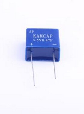 SP-5R5-Z474VYA 超级电容器 0.47F20%~+80% 5.5V 插件,P=12mm