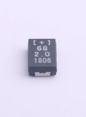 SA10BM680A19R40XXX 固态电容 68uF ±20% 2V SMD,4.3x7.3mm