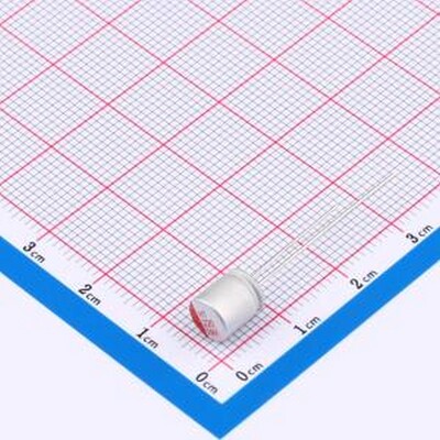 HT1C227M0607PC 固态电容 220uF ±20% 16V 插件,D6.3xL7mm