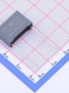 C82151K3DD2R8LC 聚丙烯膜电容(CBB) 150pF ±10% 2kV 插件,P=15m