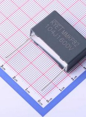 MMKP104J3C2701 聚丙烯膜电容(CBB) 100nF ±5% 1.6kV 插件,P=27.