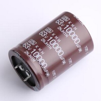 EKMH630VSN103MA50S 牛角型电解电容 10000uF ±20% 63V 插件,D35