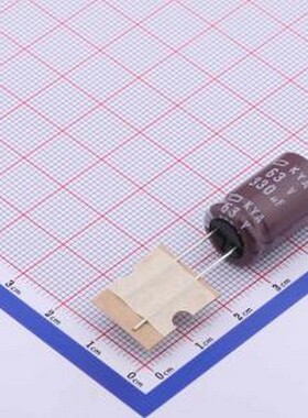 EKYA630ETD331MK20S 直插铝电解电容 330uF ±20% 63V 插件,D12.5