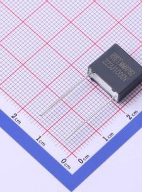 MMKP223J3A1001 聚丙烯膜电容(CBB) 22nF ±5% 1kV 插件,P=10mm