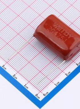 W212G475KS8L00A0FC 薄膜电容 4.7uF ±10% 400V 插件,P=27mm