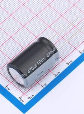 RGA471M2ABK-1625G 直插铝电解电容 470uF ±20% 100V 插件,D16xL