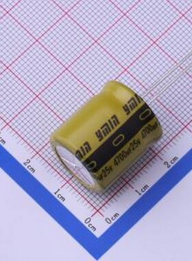 LKMJ2001E472MF 直插铝电解电容 4700uF ±20% 25V 插件,D18xL20m