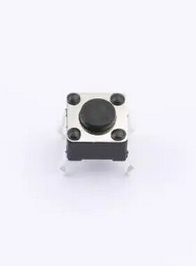 J1L0433110 6*6*4.3四脚插件轻触开关DIP H4.3mm 260gf 插件-4P,6