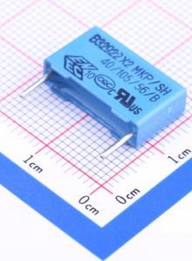 B32922C3473M000 安规电容 等级:X2 47nF ±20% 305V 插件,P=15mm