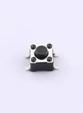 YTS647SM38S 4.5x4.5x3.8mm 180gf 贴片 工业级 轻触开关 SMD-4P,