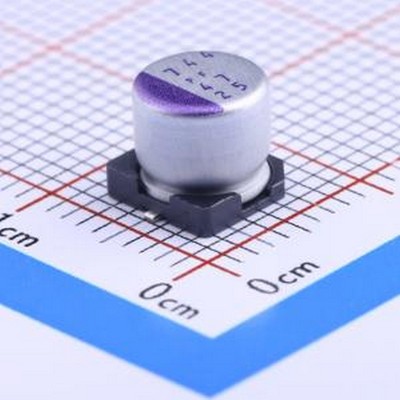 25SVPF47M 固态电容 47uF ±20% 25V SMD,D6.3xL5.9mm