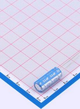 87EC0492 直插铝电解电容 33uF ±20% 400V 插件,D8xL20mm
