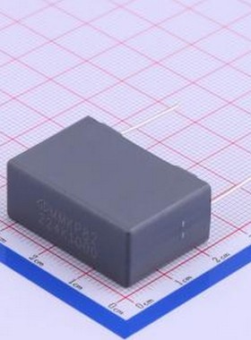 C823A224KB0C000 聚丙烯膜电容(CBB) 220nF ±10% 1kV 插件,P=27.