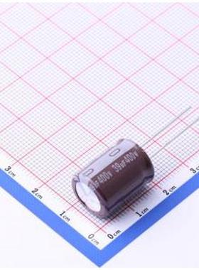 KCXS1702G390MF 直插铝电解电容 39uF ±20% 400V 插件,D13xL17mm