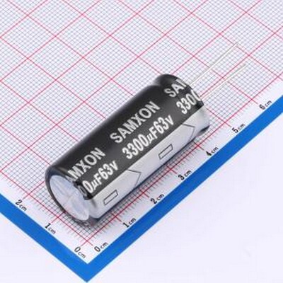 EGT338M1JL40RRSNP-R 直插铝电解电容 铝电解电容器 插件,D18xL40