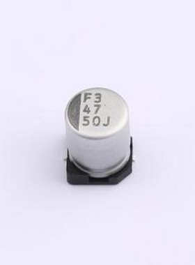 VEJ470M1HTT-0607L 贴片型铝电解电容 车规级47UF 50V ±20% SMD,
