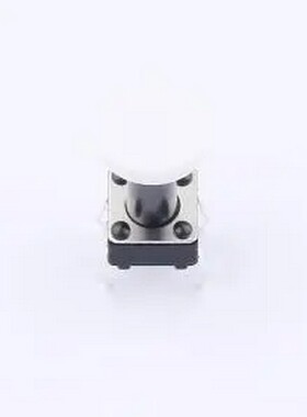 TSA06131-130B332CA-006E 6*6*13φ8*1白帽轻触开关 插件-4P,6.1x