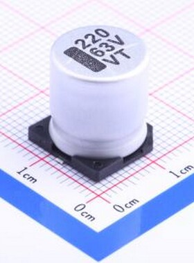 VT1J221M1213 贴片型铝电解电容 220uF ±20% 63V SMD,D12.5xL13.
