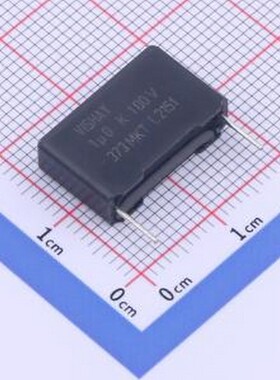 BFC237323105 薄膜电容 1uF ±10% 100V 插件,P=12.7mm