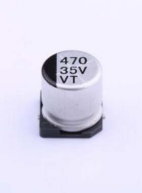 VT1V471M1010 贴片型铝电解电容 470uF ±20% 35V SMD,D10xL10.2m