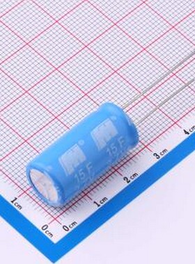 FH2R7L156M-N1225 超级电容器 15F ±20% 2.7V 插件,D12.5xL25mm