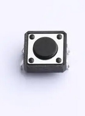 TS015-CBW1FH4.3 12*12*4.3mm 直插 250GF 轻触开关 插件-4P,12x1