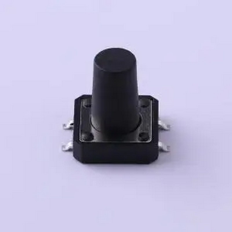 TS-1103S-B-U 12*12*14mm 立贴 轻触开关 SMD-4P,12x12mm 轻触开
