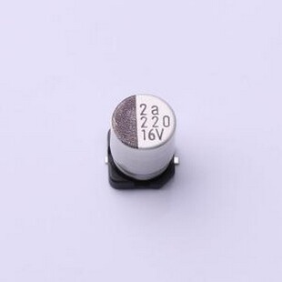 贴片型铝电解电容 D6.3 RV3 16V SMD ±20% 16V221MF80U 220uF