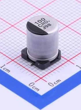 EEEHD1C101AP 贴片型铝电解电容 100uF ±20% 16V SMD,D8xL10.2mm